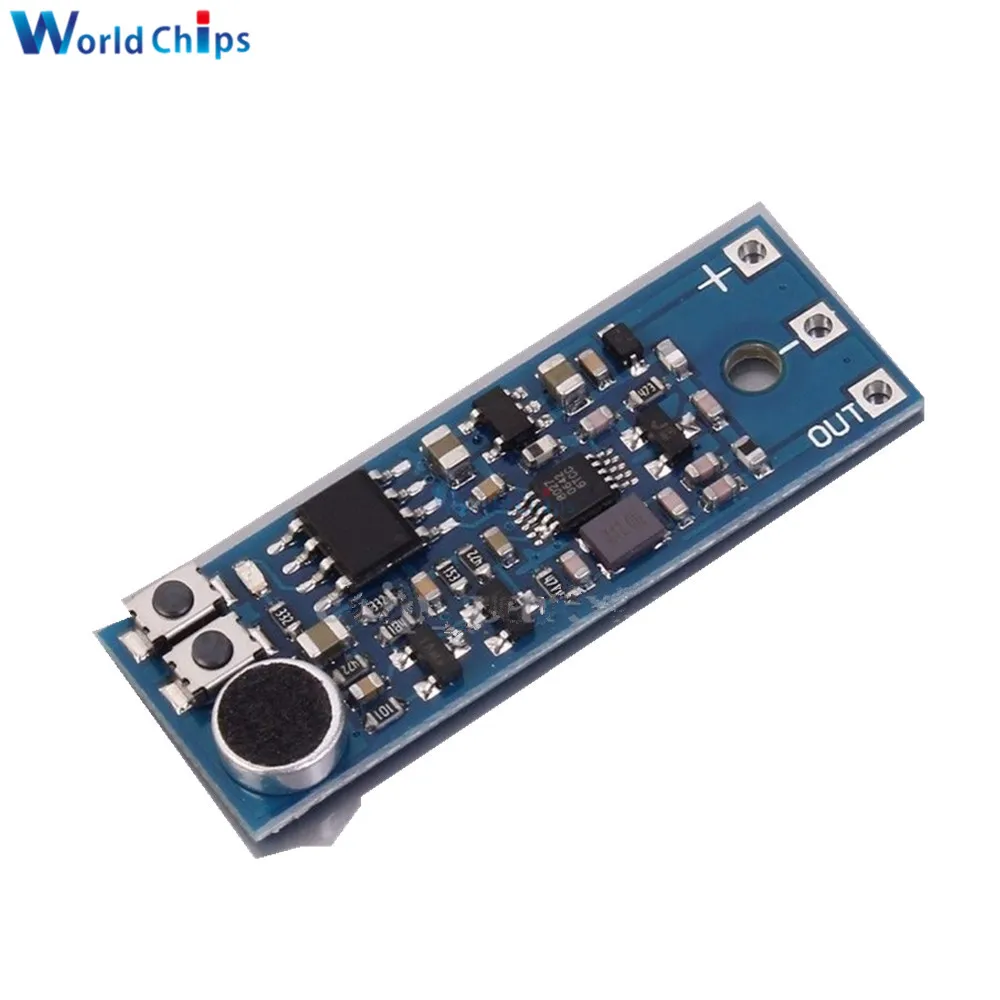 FM беспроводной микрофон радиостанция модуль передачи 100 м 76-110 МГц DC 3-6 в аудио