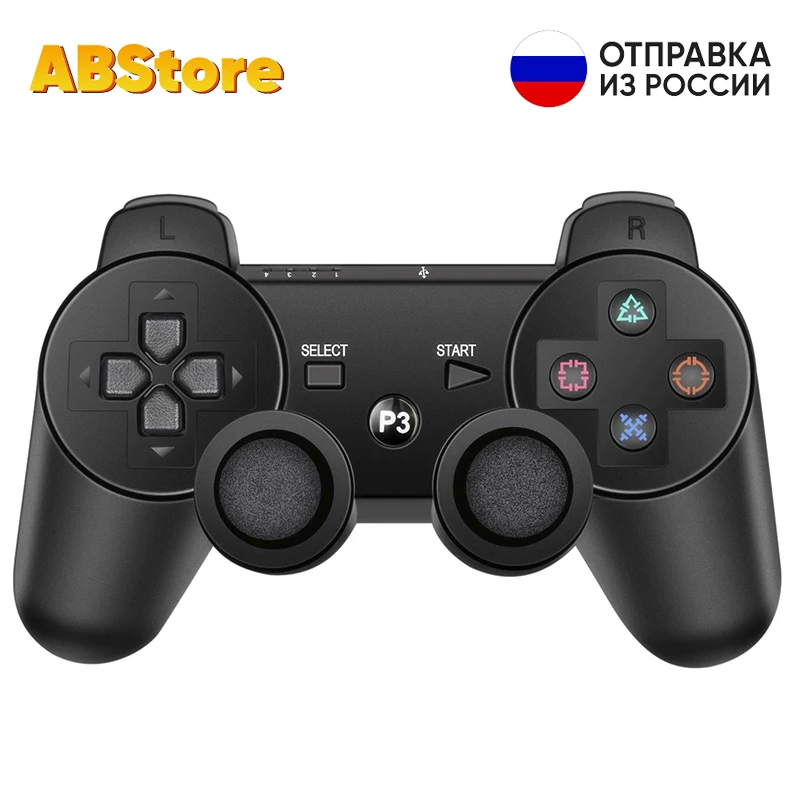 Беспроводной Bluetooth геймпад для Sony Playstation 3 на аккумуляторе джойстик PS3 контроллер