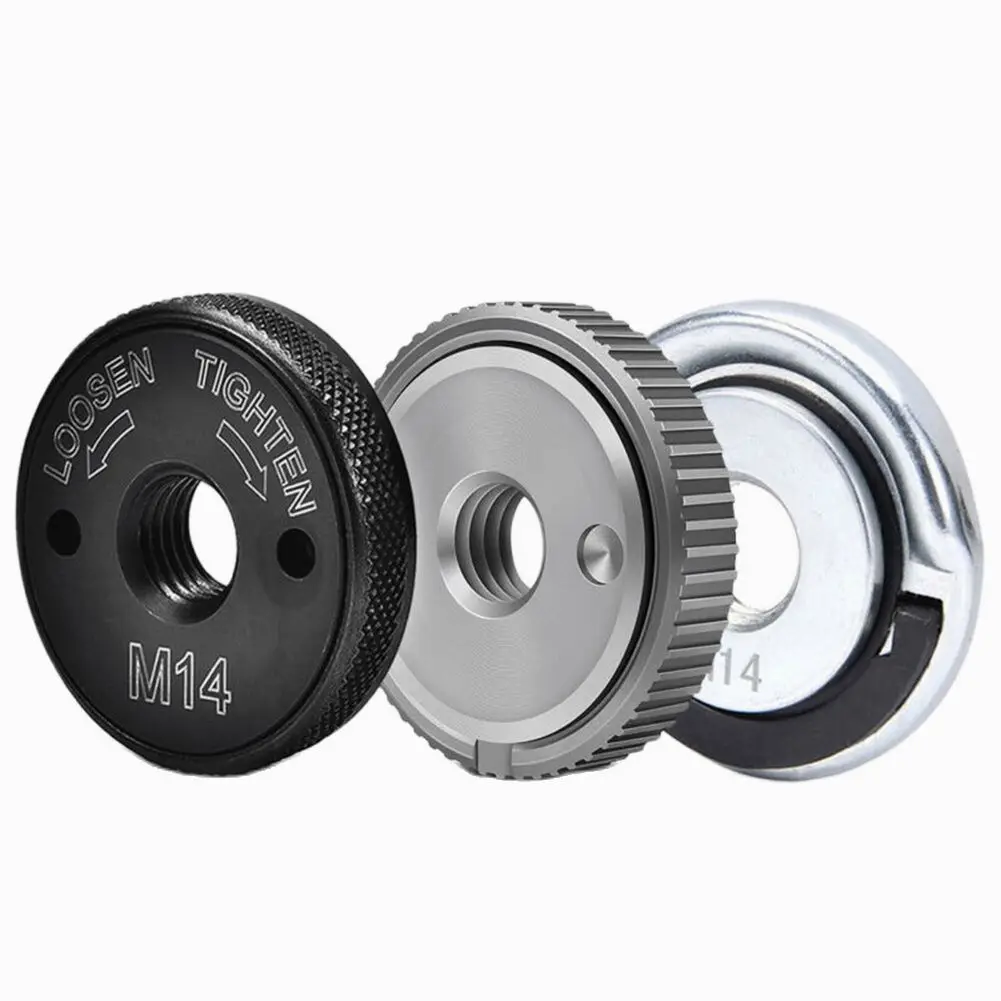 1/3 шт. угловая шлифовальная машина M14 внутренняя наружная Фланцевая гайка набор