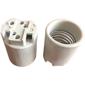 Ecola base Патрон керамический E40 Белый AB8SCWEAY