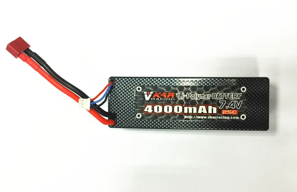 Vkar Racing водонепроницаемый Li-Po аккумулятор 7 4 В 4000 мАч 25C