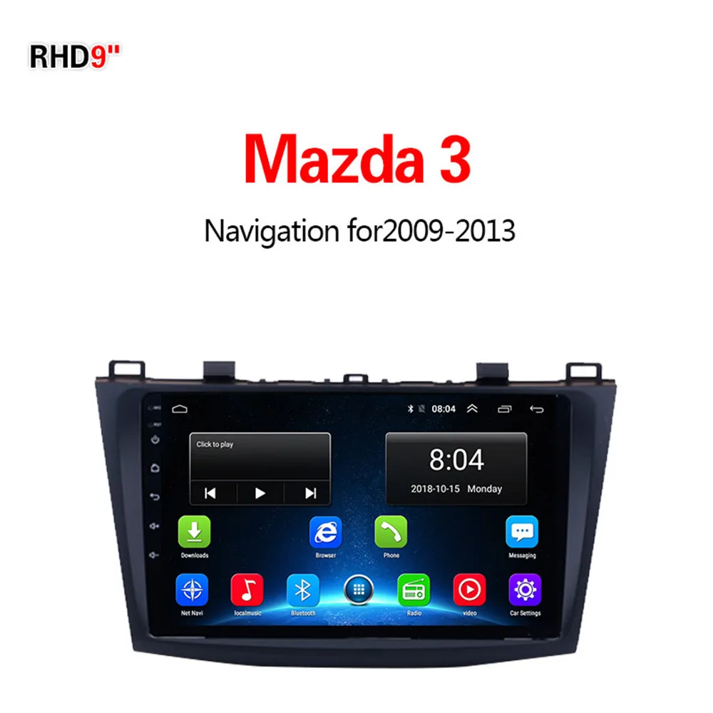 Lionet gps навигация для автомобиля Mazda 3 2009 2012 9 дюймов RM1003X|GPS транспорта| |