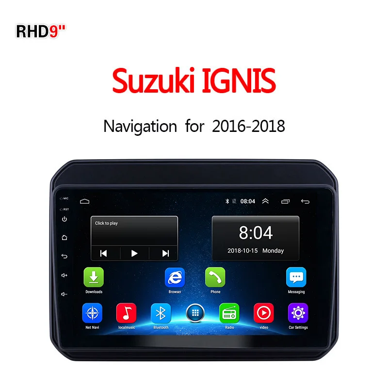 Lionet gps навигация для автомобиля suzuki ignis 2016 2018 9 дюймов RS2016X|GPS транспорта| |