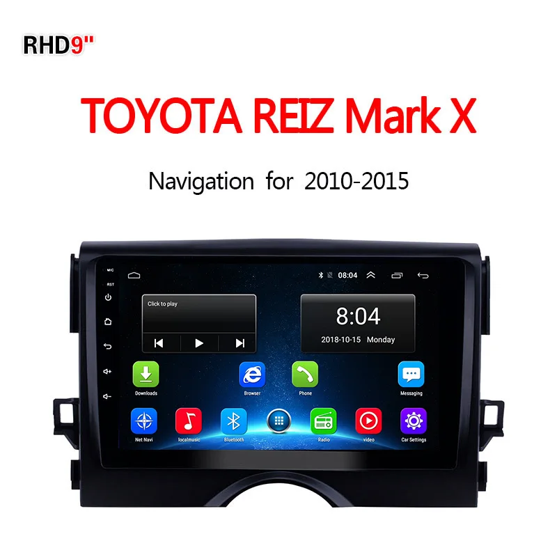 Lionet gps навигация для автомобиля Toyota Reiz Mark X 2010 2015 9 дюймов RT1054X|GPS транспорта| |