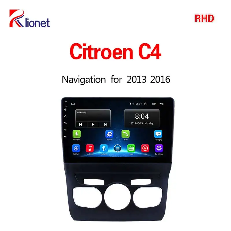 Lionet gps навигация для автомобиля Citroen C4 2013 2016 10 1 дюймов RC3001Y|GPS транспорта| |