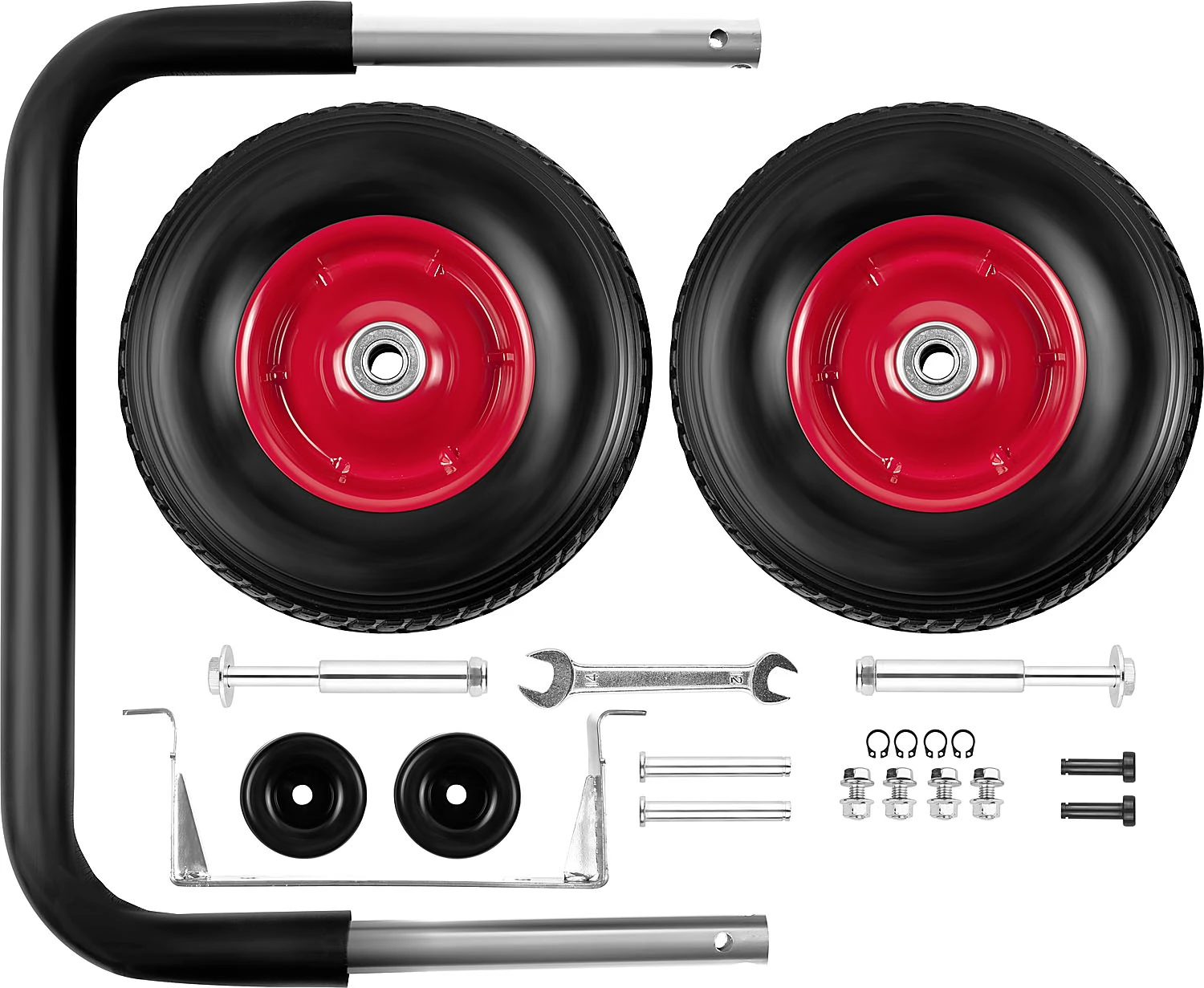 Набор колес + рукоятка для генераторов мощностью свыше 4000 Вт ЗУБР |