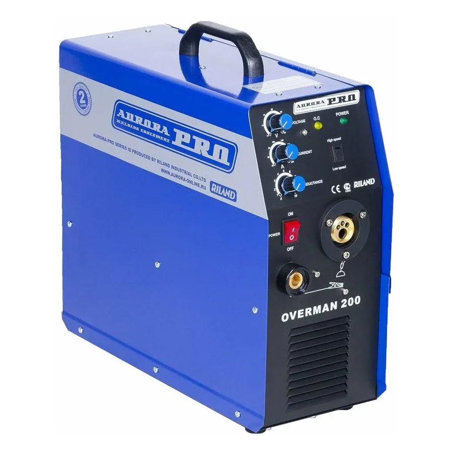 Сварочный аппарат Aurora PRO OVERMAN 200 (MIG/MAG) инверторный полуавтомат |