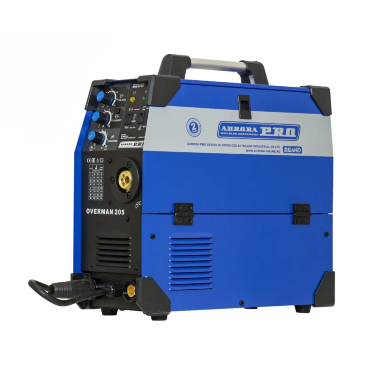 Inverter welding semi-automatic Aurora Pro Overman 205 (MIG/mag/MMA) 3 in 1 | Инструменты